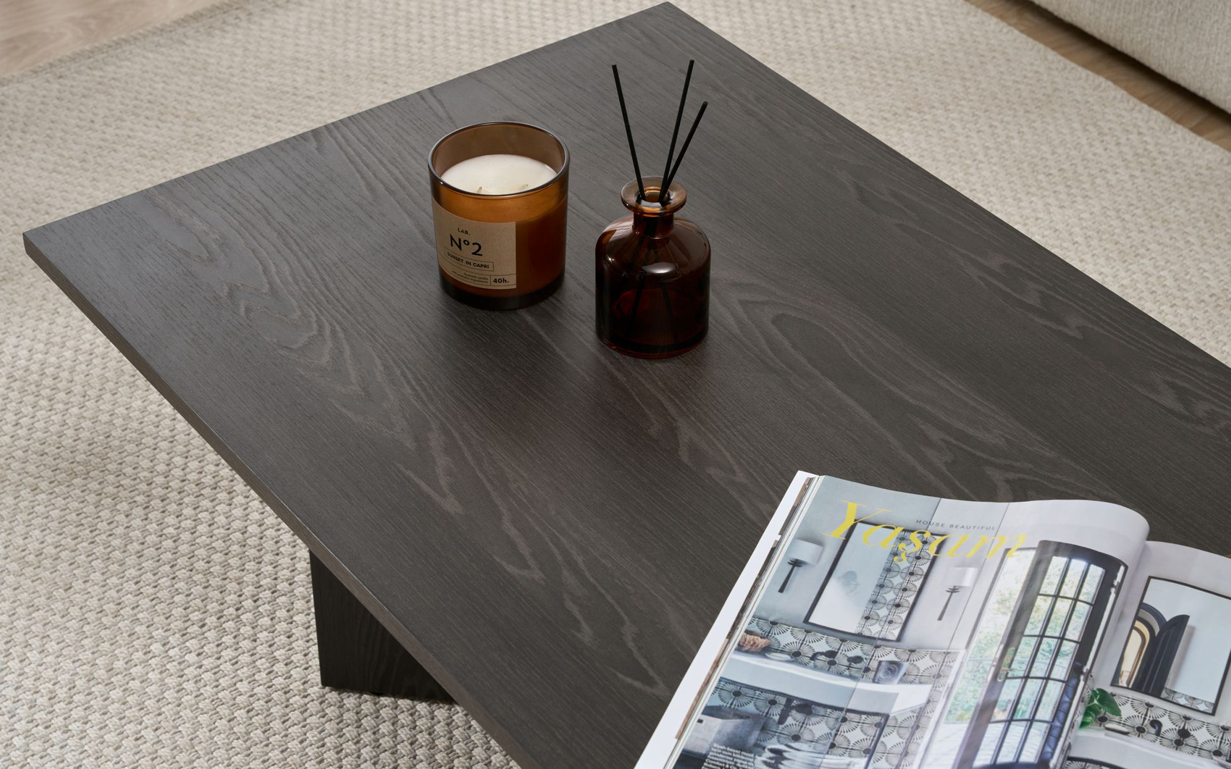 Masuta de cafea Sabin, Lumiere negru  7